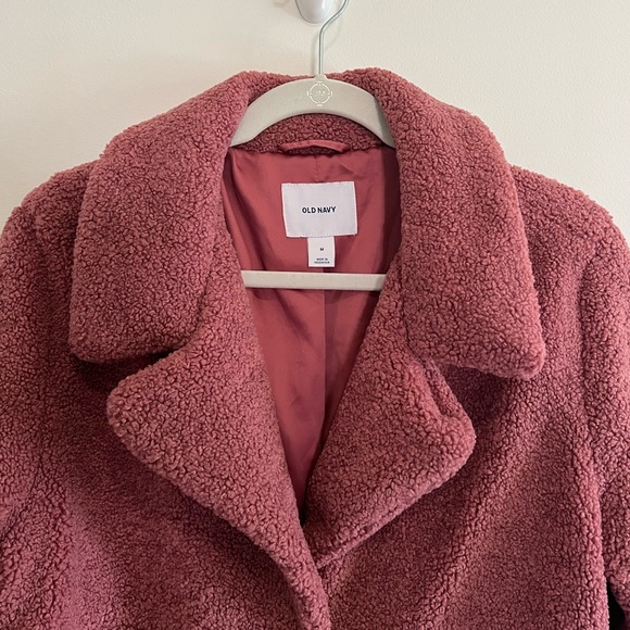 Old Navy Sherpa Teddy Coat - Picture 2 of 9
